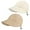 Beige & Khaki -2pcs, variant on Sun Hats for Women, Summer Beach Sun Hat for Women Wide Brim Visor Fedora Cap UPF50