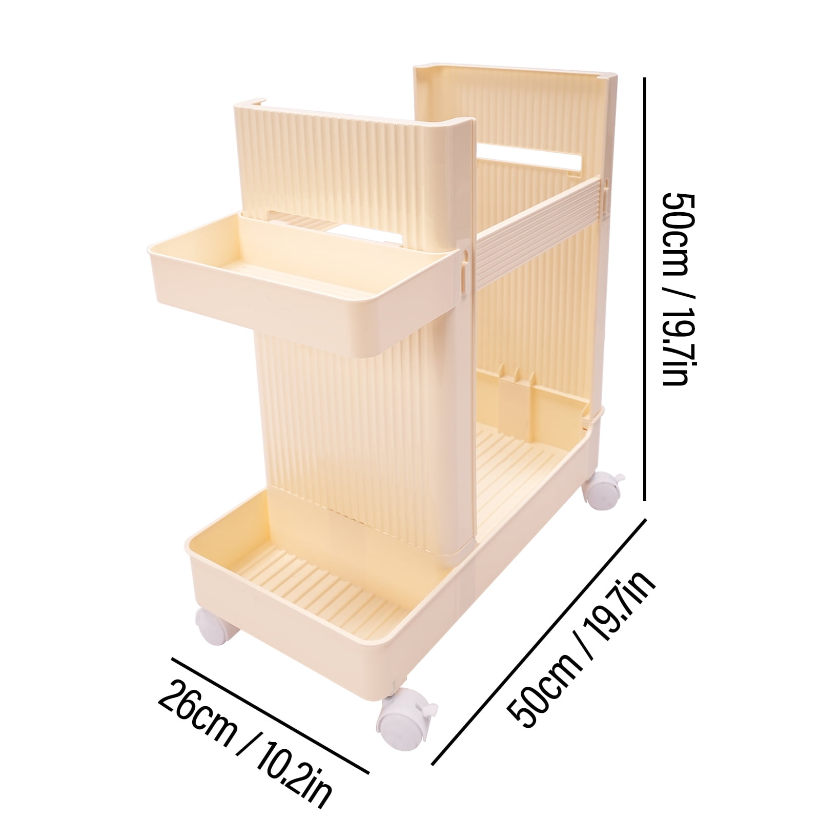 Multi-functional Storage Rack with 4 Universal Wheels for Homes, Gyms, Schools, Yoga Studios, and Other Places to Hold Badminton, Small Yoga Balls, Foam Rollers, Yoga Blocks, Dumbbells, and More