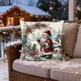 thumbnail image 4 of Christmas Decorative Pillow Covers for Couch Three-dimensional Effect Pillowcase Christmas Pillow Cover Festival Decoration for Couch Sofa Bed, Soft and Breathable 18x18", 4 of 7