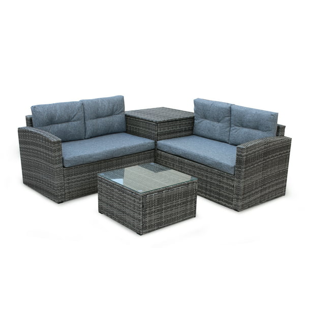 Outdoor Patio Furniture Sets Clearance Segmart New 4 Pieces