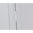 thumbnail image 6 of Seabrooke 30" x 80" White Vinyl Shaker Style Bifold Door, 6 of 7