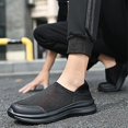 thumbnail image 3 of Men Breathable Athletic Fly Weave Slip On Walking Shoes Running Walking Trainers, 3 of 5