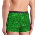 thumbnail image 3 of Uemuo Green Glitter Pattern Men's Boxer Briefs,Trunk Anti-Chafing,Comfortable, Durable, and Stylish Underwear-, 3 of 9
