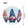 thumbnail image 3 of Disketp Cute Gnomes In Usa1 Small Mouse Pad 7.9x7.9 Inches,Washable Round Mousepad For Office Laptop Computer,Non-Slip Rubber Base Mouse Pads For Wireless Mouse, 3 of 9