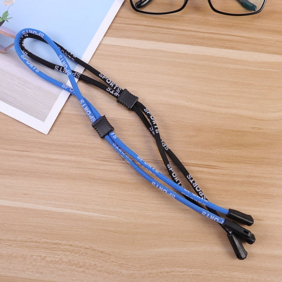 Raindrops Glasses Strap with Adjustable Anti-slip Design for Hanging Eyeglasses Safe and Durable 4 Pieces