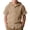 0-Coffee94, variant on Tiijoy Boys Linen Hooded Short Sleeve Shirt Casual Breathable Button Down Shirt, Sizes 5-14