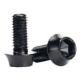 thumbnail image 1 of sweethay Soporte de botella de agua para bicicleta, 2 piezas, reemplazo de tornillo, tornillos antioxidantes anodizados de Color sólido Bombillas para automóviles Negro, 1 of 6