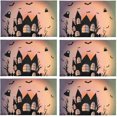 thumbnail image 4 of EREHome Heureux Halloween Set de Support de Plaque de Set de 6, Protecteur de Tapis de Table 12x18 Pouces, 4 of 5