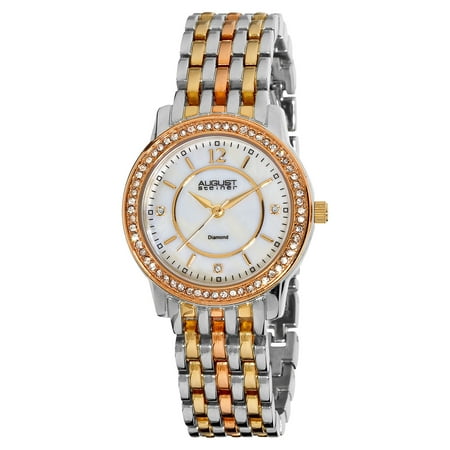 Women's Swiss Quartz Diamond Base Metal Bracelet Watch
