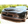 thumbnail image 3 of Ikon Motorsports Front Upper Grille Compatible with 2008-2010 Subaru Impreza WRX Hatchback 4DR Only OE Style Matte Black W/ Silver ABS Plastic Replacement Front Bumper Hood Grill 1PC, 3 of 8