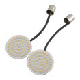 thumbnail image 2 of ALLTIMES Motorcycle 1156 LED Turn Signal Light Bulbs Indicators Inserts, for Harley for Sportster for Touring 2014-2017, Amber Light, 2 of 7