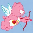 thumbnail image 2 of Toddler's Care Bears Valentine's Day Love-a-Lot Bear Heart  Graphic Tee Light Blue 5T, 2 of 3