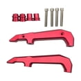 thumbnail image 3 of koolsoo Rear Seat Passenger Grab Rail Bars Handle Fit for Grom Msx 125 Red, 3 of 8