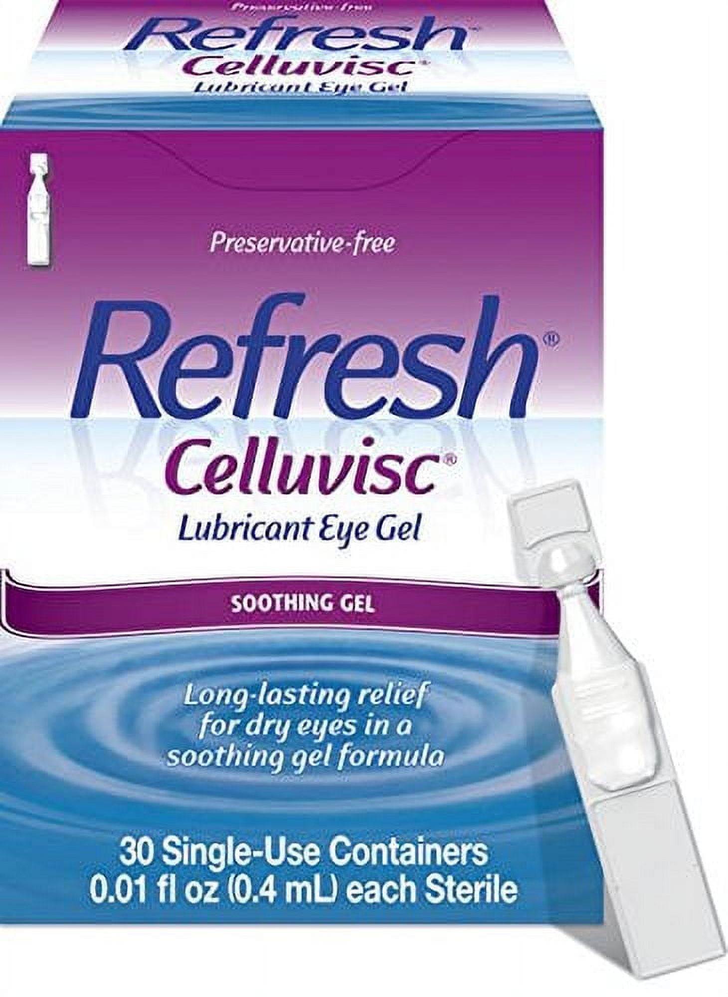 REFRESH Optive Gel Drops Lubricant Eye Gel, 0.33 Fl Oz Sterile, Artificial  Tears for Dry Eyes - Walmart.com