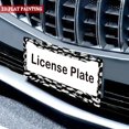 thumbnail image 4 of 2PC Add Trendy Edge to Your Car: Black - White Cracked 6.3x12.2inch(16x31cm), 4 of 8