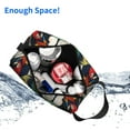 thumbnail image 6 of Goofa Parrot Printed Toiletry Bag with Handle,Large Capacity Travel Makeup Cosmetic Bag for Women, Carry on Airport Airline Compliant Bag, 6 of 9