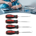 thumbnail image 4 of Removal Hook Set, Hand Tool Carbon Steel Pick Hook Set Oil Seal Screwdriver Straight Pick 4Pcs Oil Seal Screwdriver  For Repair, 4 of 8