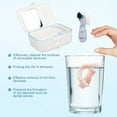 thumbnail image 3 of Dentures Storage Case, Cleansing Brush Denture Retainer Box  For False Teeth, 3 of 8