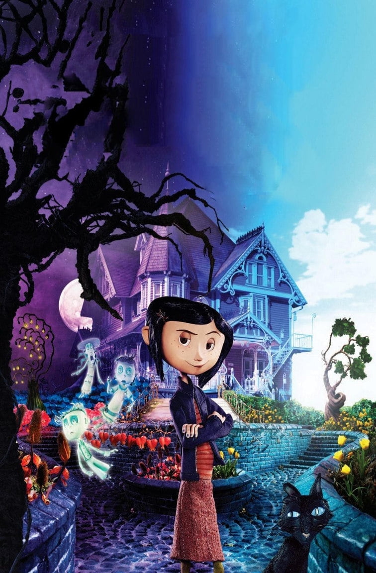 Download Coraline Movie Poster Wallpaper  Wallpaperscom