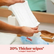 Huggies 99% Pure Water, Unscented Baby Wipes, 3 Packs, 168 Wipes