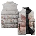 thumbnail image 3 of Chaquetas de invierno vintage para hombre, chaleco de trabajo de moda para hombre, ropa fresca, cálida y ligera para hombre, abrigo asequible con flores y mariposas para hombre, 3 of 5