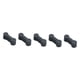thumbnail image 3 of 5 conectores de vías para perros, hebillas de tren para bricolaje, vías de tren de madera para desarrollo cognitivo. gris, 3 of 9