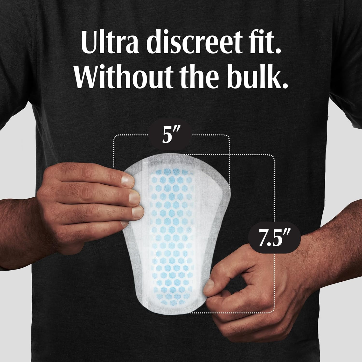 Depend Incontinence Shields for Men - Pack of 58