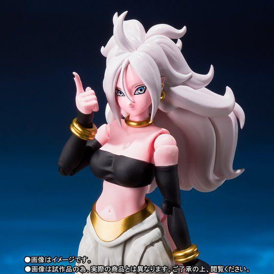 S.H. Figuarts Dragon Ball FighterZ Android 21 Action Figure