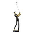 thumbnail image 2 of Baoblaze Golf Figurine Art Decorative Resin Arts for Living Room Home Golf Lover Gift Black A, 2 of 7