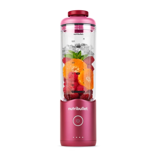 Licuadora portátil NutriBullet Flex NBPB50200WC 650 ml Ruby Red