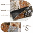 thumbnail image 6 of Floral Patchwork 2'x6' Runner Rugs for Hallway Kitchen Bedside Non Slip Washable, Vintage Country Geometric Flower Entryway Rug Runners with Rubber Backing, Long Carpet Runner for Laundry Room, 6 of 8