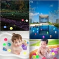 thumbnail image 4 of LINLIN LED Ball Mood Light, LED Mood Lamp Ball Light Floating Pool Light 16RGB Glow Balls Rechargeable Bedside Night Lamp Light 7.8cm, 4 of 8