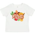 thumbnail image 3 of Inktastic Fiesta with Sombrero Taco Cactus Lime Red Pepper and Guitar in Background Boys or Girls Toddler T-Shirt, 3 of 5
