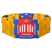 FDW New 8 panel safety play center yard baby playpen kids home indoor outdoor pen