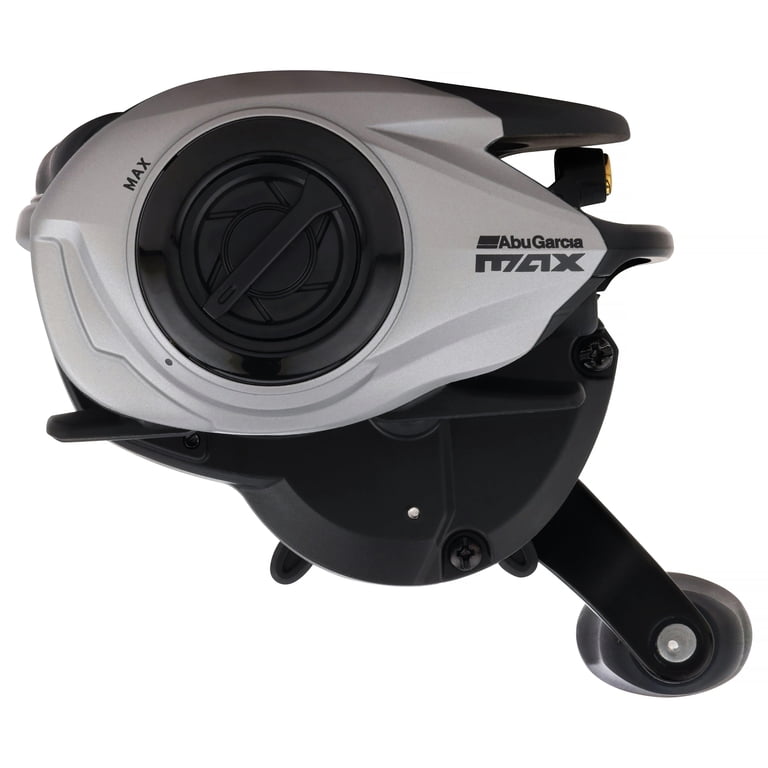 Abu Garcia Max X Low Profile Baitcast Fishing Reel, Left-Handed