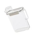 thumbnail image 1 of Laundry Powder Container, Ergonomic Handle Slanted Mouth Transparent Ample Space Laundry Detergent Storage Box  for Laundry Room, 1 of 7