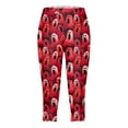 thumbnail image 5 of YDFCWXW Halloween Leggings for Women Yoga Pants Funny Tummy Control Workout Fitness Halloween Tights Red, L, 5 of 5