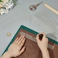 thumbnail image 3 of 11Pcs Acrylic Rivet Template Rectangle Leather Punch Tool Spacing Guides, 3 of 5