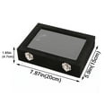 thumbnail image 5 of Vikakiooze 2023 Glass Jewelry Ring Display Organizer Case Tray Holder Earring Storage Box, 5 of 5