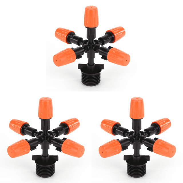 Boquilla Atomizadora Riego Por Microgoteo Rociador Control Cabezal Rociador Manguera Riego Automático para Plantas (1 Uds.)