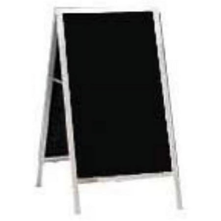 Aarco AA-5 Aluminum Frame Melamine Markerboard A-Frame
