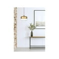 thumbnail image 2 of Living District Ashwell 10 Inch Pendant Clear Shade in Satin Gold, 2 of 10