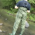 thumbnail image 4 of Booty pants chest length nylon oversize fishing suit fishing pants, 4 of 10