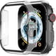thumbnail image 1 of Yanonmyfd  2 Piezas Funda para Apple Watch Series 6/5/4/SE 3/SE 2/SE 40mm Protector Pantalla Vidrio Templado Incorporado,HD Protección Completa PC Dura Estuche Protective Case,Negro,40mm, 1 of 45