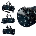 thumbnail image 3 of Constellation Yoga Bag Carry on Gym Luggage Sports Bag, Size 17.7 Inches with Interior Zipper Pocket - Large Capacity for Various Scenarios, 3 of 6