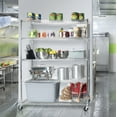 thumbnail image 2 of Seville Classics 60"W x 24"L x 72"H 5-Shelf Steel Wire Freestanding Shelves, Silver, 2 of 9