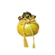 thumbnail image 1 of Figura de bolsa de la suerte de Feng Shui chino, adorno de resina para cuenco de tesoro, decoración de lujo para el hogar Amarillo, 1 of 9