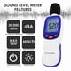 thumbnail image 3 of Wireless Sound Decibel Meter with App Data Logging Sound Level Meter, 3 of 5