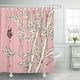 thumbnail image 1 of ABPHQTO Cherry Vector Plum Blossom Traducción Rama Arte aislado Cepillo de belleza Cortina de ducha 160x180 cm, 1 of 1