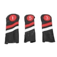 thumbnail image 1 of Golf Club Cap Cover,3Pcs Golf Club Cover Golf Club Head Covers PU Golf Club Cover Unmatched Quality, 1 of 14